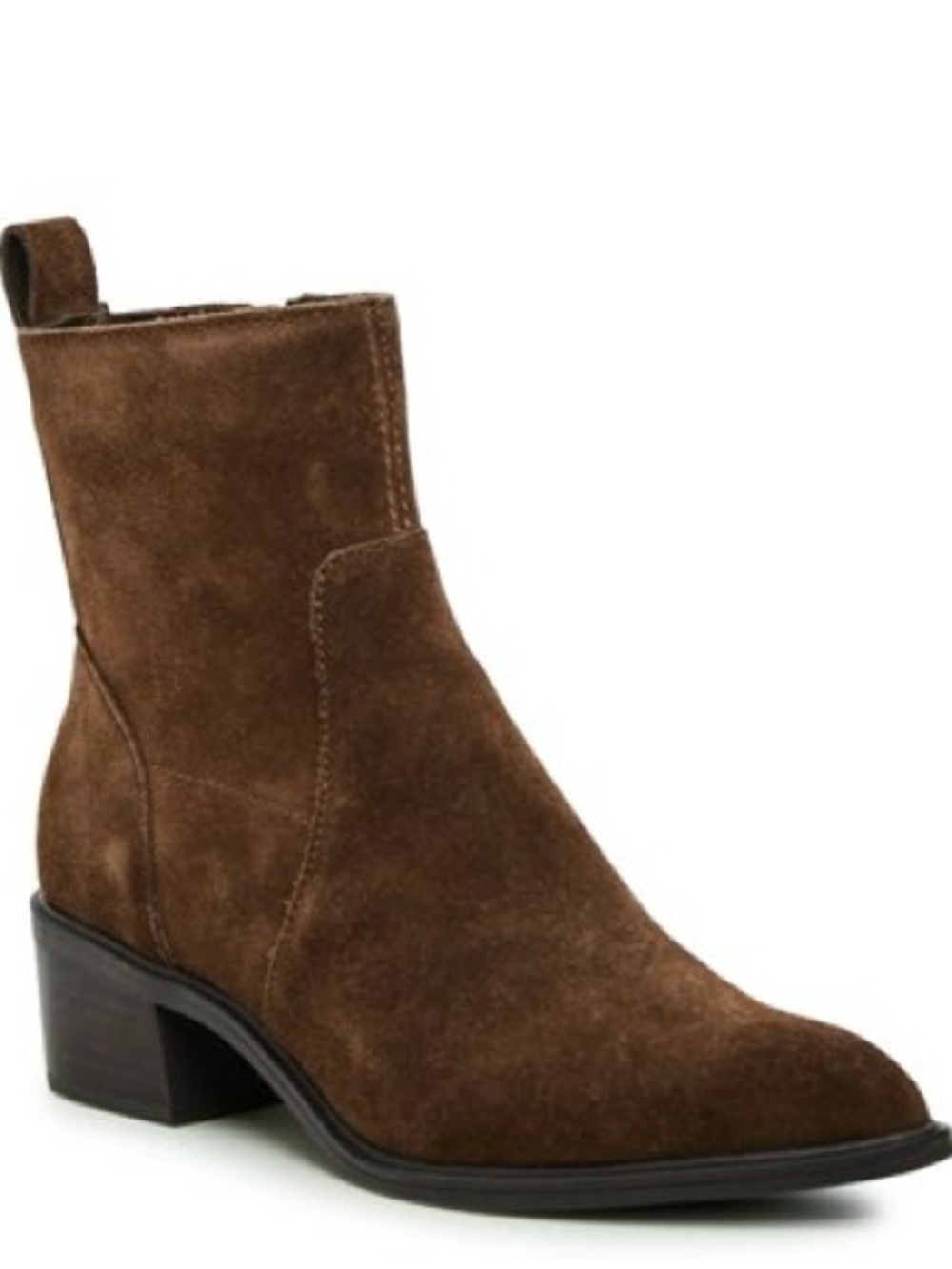 DOLCE VITA BRYSON BOOTIES IN COCOA SUEDE 8 - Picture 2 of 14